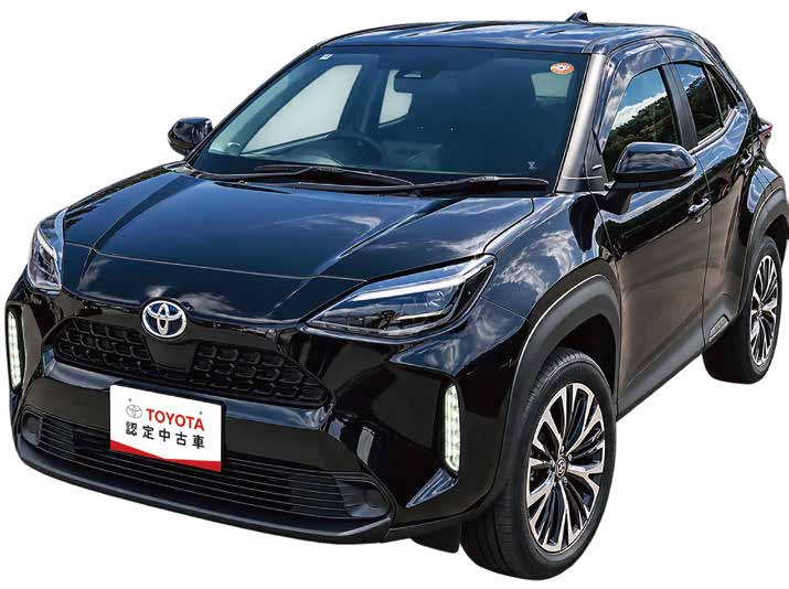 黒のトヨタ ヤリスクロス Z